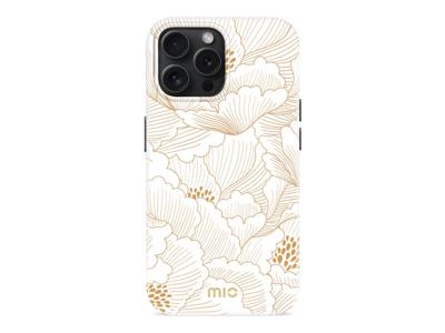 MIO by Mobilize MIO White Roses Magsafe Compatible for iPhone 15 Pro