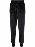 Michael Kors pantalon de jogging à motif monogrammé en jacquard - Noir - thumbnail