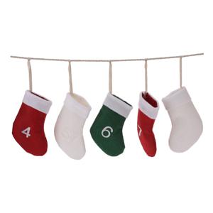 Adventkalender Slinger Sokken. 220cm,