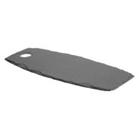 Serveerplankje voor hapjes/fingerfood? - 19 x 44 cm - Leisteen - borrelplank - tapasplank