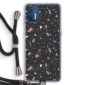 Terrazzo N°16: Motorola Moto G9 Plus Transparant Hoesje met koord