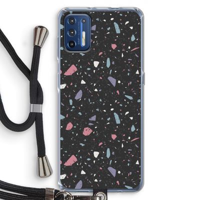 Terrazzo N°16: Motorola Moto G9 Plus Transparant Hoesje met koord