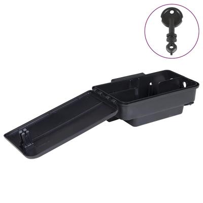 Muizenvallen 4 st 22x12,5x7,5 cm zwart