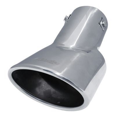 Simoni Racing Uitlaatsierstuk Ovaal RVS - 116x86xL180mm - Montage 46->74mm SRTRX86