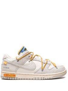 Nike X Off-White x Off-White baskets Dunk 'Lot 34 of 50' - Tons neutres