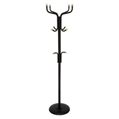 5Five Kapstok - zwart - metaal - 11 haken - 178 cm - staand