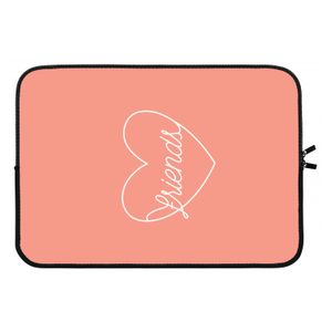 Friends heart: Laptop sleeve 13 inch
