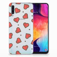 Samsung Galaxy A50 TPU bumper Hearts