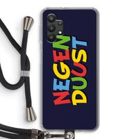 90's One: Samsung Galaxy A32 5G Transparant Hoesje met koord 90's One: Samsung Galaxy A32 5G Transparant Hoesje met koord