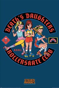 Steven Rhodes Death Daughters Poster 61x91.5cm