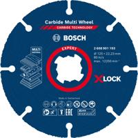Bosch Accessoires Expert Carbide Multi Wheel X-LOCK doorslijpschijf 125 mm, 1 mm, 22,23 mm - 1 stuk(s) - 2608901193