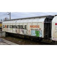 Hobbytrain H24661 N Schuifwandwagen Migros Hbbilns van de SBB - thumbnail