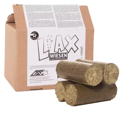 Lax luzerne/hooi/hennep knabbelblok voor paarden