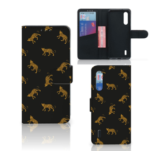 Telefoonhoesje met Pasjes voor Xiaomi Mi 9 Lite Leopards