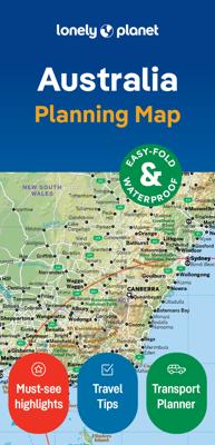 Wegenkaart - landkaart Planning Map Australia - Australië | Lonely Planet