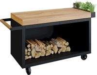 OFYR Mise en Place Table 135 PRO Black - Teak Wood