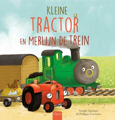 Kleine Tractor en Merlijn de trein (Hardback)