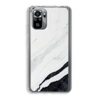 Elegante marmer: Xiaomi Redmi Note 10S Transparant Hoesje