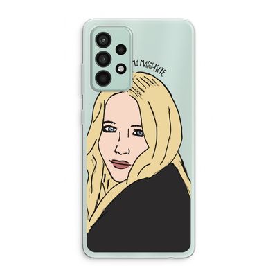 Mary Kate: Samsung Galaxy A52s 5G Transparant Hoesje