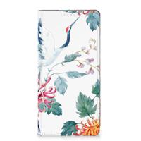 OPPO Reno10 | 10 Pro | Hoesje maken | Bird Flowers