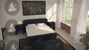 Standaard boxspring 200 x 190 cm- stofkleur 1982