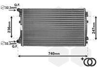 Van Wezel Radiateur 58002338