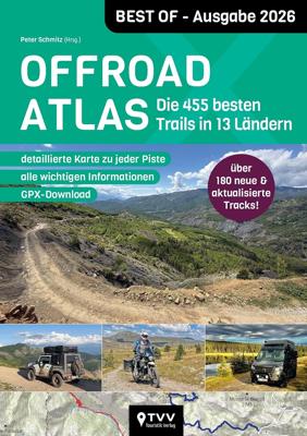 Reisgids Offroad Atlas 2026 | TVV Touristik Verlag Reisgids Offroad Atlas 2026 | TVV Touristik Verlag