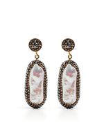 SORU boucles d'oreilles à perle baroque - Blanc