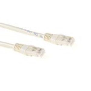 ACT Ivoor 0,5 meter U/UTP CAT6 patchkabel met RJ45 connectoren