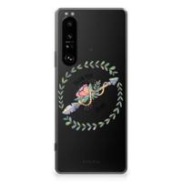 Sony Xperia 1 III Telefoonhoesje met Naam Boho Dreams