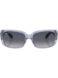 Ray-Ban lunettes de soleil à monture rectangulaire bicolore - Bleu