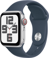 Apple Watch SE OLED 40 mm Digitaal 324 x 394 Pixels Touchscreen 4G Zilver Wifi GPS - thumbnail