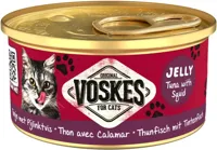 Voskes kattenvoer in gelei tonijn & pijlinktvis 85g