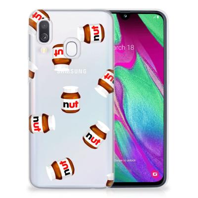 Samsung Galaxy A40 | Siliconen Case | Nut Jar Samsung Galaxy A40 | Siliconen Case | Nut Jar