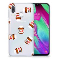 Samsung Galaxy A40 | Siliconen Case | Nut Jar
