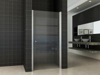 Nisdeur Wiesbaden Between | 100x200 cm | Nano-coating | Helder glas | Chroom beslag