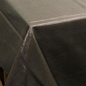 Unique Living Textile glamour Tafelkleed - 150 x 200cm - antraciet - Eettafel tafellaken - polyester