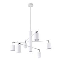Kroonluchter LEMMI 6 wit
