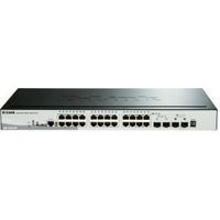 D-Link DGS-1510-28P netwerk-switch Managed L3 Gigabit Ethernet (10/100/1000) Power over Ethernet (PoE) Zwart - thumbnail