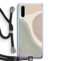Geo #6: Huawei P30 Transparant Hoesje met koord