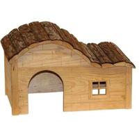 Knaagdierenhuis - KERBL - Natuur - Gebogen dak - 40 x 25 x 25 cm