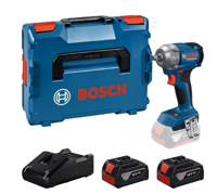 Bosch Blauw GDS 18V-350 Accu Slagmoeraanzetter | 350 Nm | Incl. accu&apos;s en lader - 06019M5022