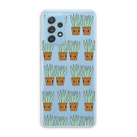 Sansevieria: Samsung Galaxy A73 Transparant Hoesje Sansevieria: Samsung Galaxy A73 Transparant Hoesje