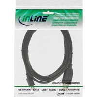 InLine 31705 USB-kabel 0,5 m USB A Micro-USB B Zwart - thumbnail