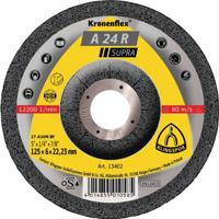 Klingspor 240831 A 24 R Supra Afbraamschijf gebogen Diameter 125 mm Boordiameter 22.23 mm Staal 10 stuk(s)