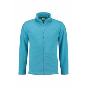 Fleece vest met rits Norway - Turquoise blauw - voor volwassenen - winter trui