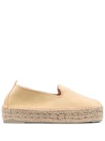 Manebi espadrilles Hamptons en cuir - Jaune