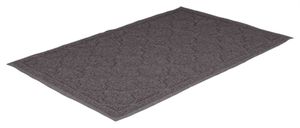 TRIXIE SCHOONLOOPMAT VOOR KATTENBAKKEN PVC ANTRACIET XXL 90X60 CM