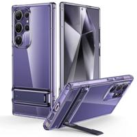 Galaxy S24 Ultra Boost Kickstand Case - Clear Purple