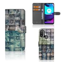 Wallet Case met Pasjes Motorola Moto E20 | E30 | E40 Spijkerbroeken Wallet Case met Pasjes Motorola Moto E20 | E30 | E40 Spijkerbroeken